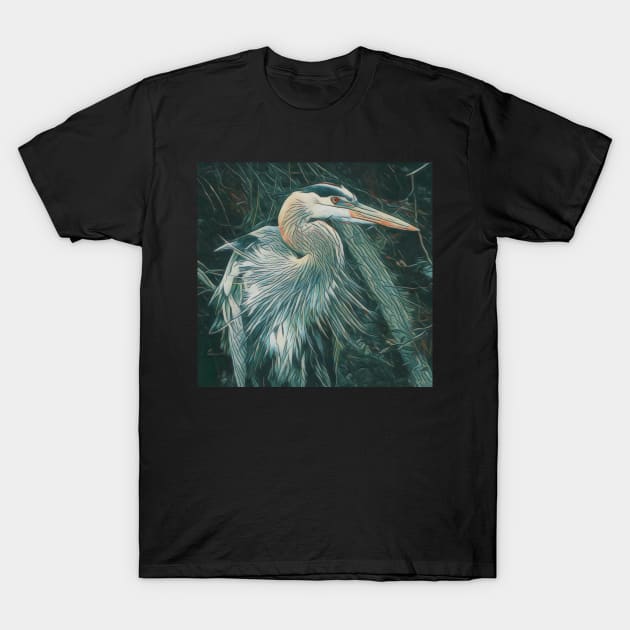 Heron II T-Shirt by PhoToddGraphy